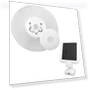Outdoor Solar Sensor Motion Light — Outdoor Security & Flood Lighting, SAMURAI STYLE