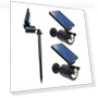 Solar Outdoor Motion Security Light — Outdoor Security & Flood Lighting, SAMURAI STYLE