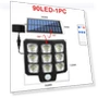 Split Motion Sensor Flood Light — Outdoor Security & Flood Lighting, Outdoor lighting