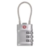 Portable Smart Combination Lock Padlock with Steel Cable — Luggage Locks, SZmohan