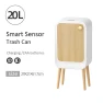 Smart Trash Bin Sensor — Kitchen Cans, Simple and warm