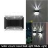 Solar LED Wall Light — Outdoor Post Lighting, Keep Health Care
