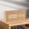 Digital Radio Wave Wooden Electronic Clock — Alarms & Clocks, Fashionable bags