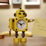 Silent Digital Display Metal Robot Glow Alarm Clock — Alarms & Clocks, Fashionable bags