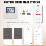 WiFi Thermostat for Home Single-Stage Heating and Cooling — Smart Thermostat, Heagstat