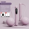 Smart Bluetooth Rechargeable Wireless Jump Rope with Weighted Balls for Fitness — Jump Ropes, VantaGoods