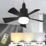 Ceiling Fan with LED Lighting and Remote Control — Ceiling Fans, Binchi Lighting Appliances