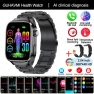 Smart Watch for Men with Blood Uric Acid, Blood Fat, ECG+PPG, Heart Rate, Blood Pressure, Bluetooth, Call, Sports... — Smartwatches, ElectronicsHome