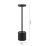 LED Desk Lamp with Touch Sensor — Foam, JOHO