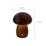 Wooden Night Light with Mushrooms — Night Lights, Elegant Living House