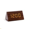 Voice Controlled Wooden Alarm Clock — Clocks, Daily necessities-V