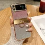 Kickstand Case Glitter Design Rhinestone Decor Hard PC Phone Cover — Phone Accessories, Smartwatch 2025