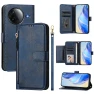 Zipper Pocket Multiple Card Slots Leather Phone Cover — Basic Cases, Smartwatch 2025