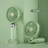 Mini Portable Fan with Smart LED Digital Display — Portable Cooling Solutions, Chic Interiors