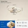Modern Smart Ceiling Fan with Light — Bases, AE Selection