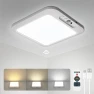 Motion Sensor LED Ceiling Light — Outdoor Security & Flood Lighting, KITCHEN-MALL