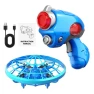 Flying UFO Toy with Motion Sensor, Remote Control, LED Lights, Obstacle Avoidance — Drones, Funnny Toys