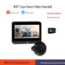 Smart WiFi Video Doorbell Peephole — Viewers, ToolCraft