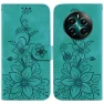 PU Leather Card Holder Flower Imprinted Phone Cover — Flip Cases, Smartwatch 2025
