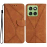 Case Skin Touch Lines Imprinted PU Leather Flip Phone Cover — Basic Cases, Smartwatch 2025