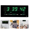 Digital Alarm Clock with Large Digits, Temperature Display, and Silent Operation — Alarms & Clocks, Chic Home