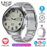 Smart Watch with Full Touch Screen, Health Monitoring, and Fitness Tracking — Smartwatches, LIGE