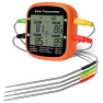 Wireless Smart Meat Thermometer with 4 Probes — Grill Thermometers, mfySpace