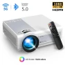 Portable Projector with 4K 5G WiFi Support — Home Theater Projectors, LIAESMART Home