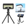 Solar Outdoor Motion Sensor Light with Flexible Tripod — Outdoor Security & Flood Lighting, Intelamp
