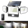 Solar Outdoor Sensor Light — Outdoor Security & Flood Lighting, Intelamp