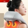 Smart Heated Neck Massager — Magnetic Therapy, AUX