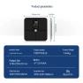 Smart Bluetooth Body Fat Scale — Body Composition Analysis, WolAi