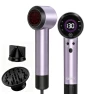 Hair Dryer with Auto-Adjusting Sensor, Magnetic Diffuser, and Plasma Technology, Casavok