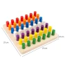 Montessori Sensory Math Toy — Shape Sorter & Stacking Games, Kidsly