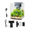 Smart Arch Clear Fish Tank Aquarium — Gravel Cleaners, VEVOR