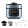 8-in-1 Electric Pressure Cooker with Dual Pots — Electric Pressure Cookers, Midea