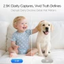 Pet/Dog Camera with Speaker/Phone App, No-Monthly-Fee AI Person/Pet/Cry Detection Security Camera Indoor, PTZ 2.4GHz... — Baby Monitor, CINMOORE