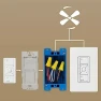 Smart Fan Speed Remote Control, Lutron