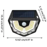 Solar Wall Lamp with Motion Sensor — Outdoor Security & Flood Lighting, HIMO Group