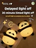 Cute Cartoon Panda Silicone LED Night Light — Night Lights, Binchi Outdoor Equipment