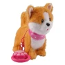 Interactive Walking Plush Toy Puppy with Touch-Sensing Licking Tongue — Robot Pet, Vitality Figure