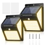 Solar-Powered Outdoor Sensor Light with Multiple Lighting Modes — Outdoor Security & Flood Lighting, Trendy Japanese products