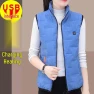 Women's Smart Electric Heated Vest with USB Charging — Vests, The Two