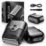 Mini Electric Foil Shaver with Floating Blades and LED Display — Foil, Welclux