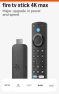 Fire TV Stick 4K Max streaming device, Amazon