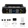 Solar-Powered Car Tire Pressure Monitoring System with Color Display — TPMS, Timeless Home
