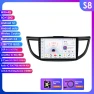 2DIN Android Car Stereo with GPS, RDS, 8-Core, 8GB RAM / 128GB for Honda CR-V 2012-2018 — Car Infotainment System, Hizpo