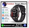Military GPS Smart Watch with Flashlight, Compass, Waterproof Outdoor Sports Tracker — Smart Watch, Xiaomi