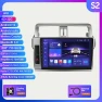 2 Din Carplay 4G-LTE 9 Inch for Toyota Land Cruiser Prado 150 2013-2017 Car Radio Multimedia Video Player Navigation GPS... — Car Infotainment System, Hizpo