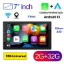 Android 13 2 Din Car Stereo with 8-Core Processor, 64GB Storage, GPS, and Wireless CarPlay — Car Infotainment System, COOKING-MALL